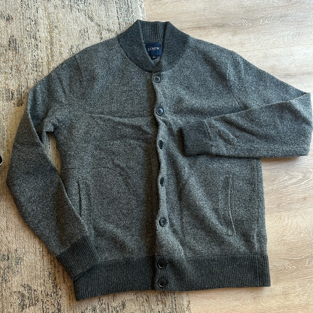 J crew men’s cardigan